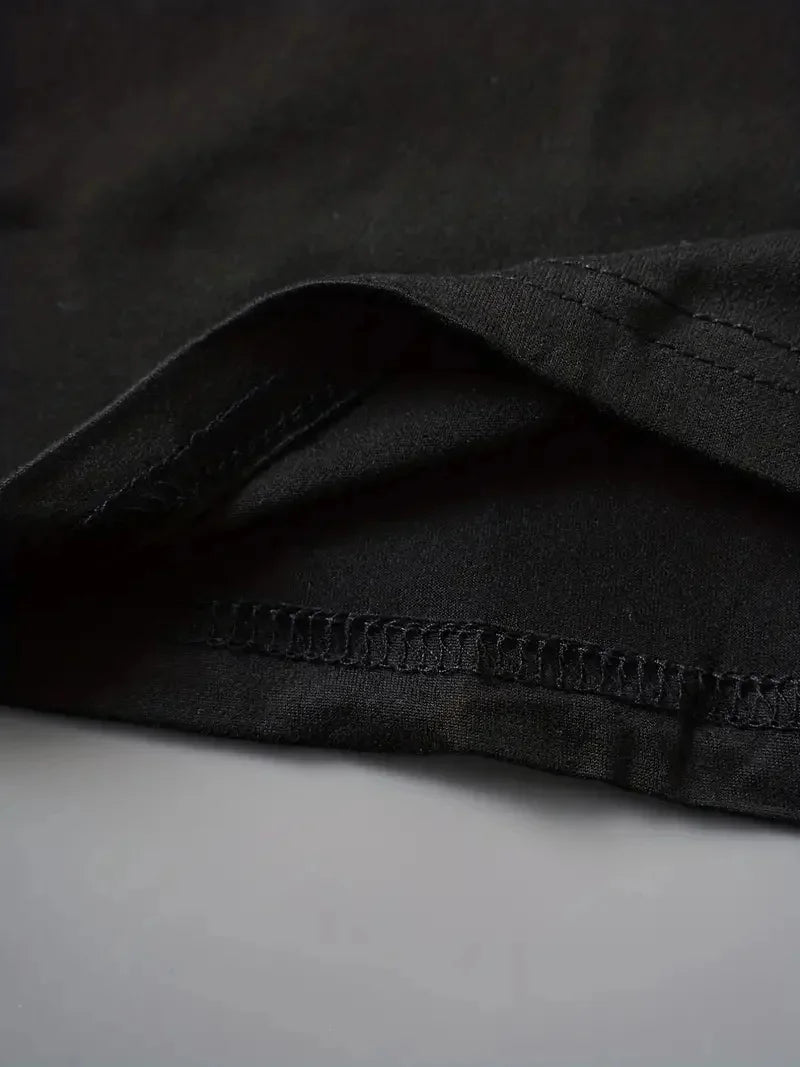 Camiseta Mujer Anime Demon - Manga Corta Estampado Lunas Streetwear