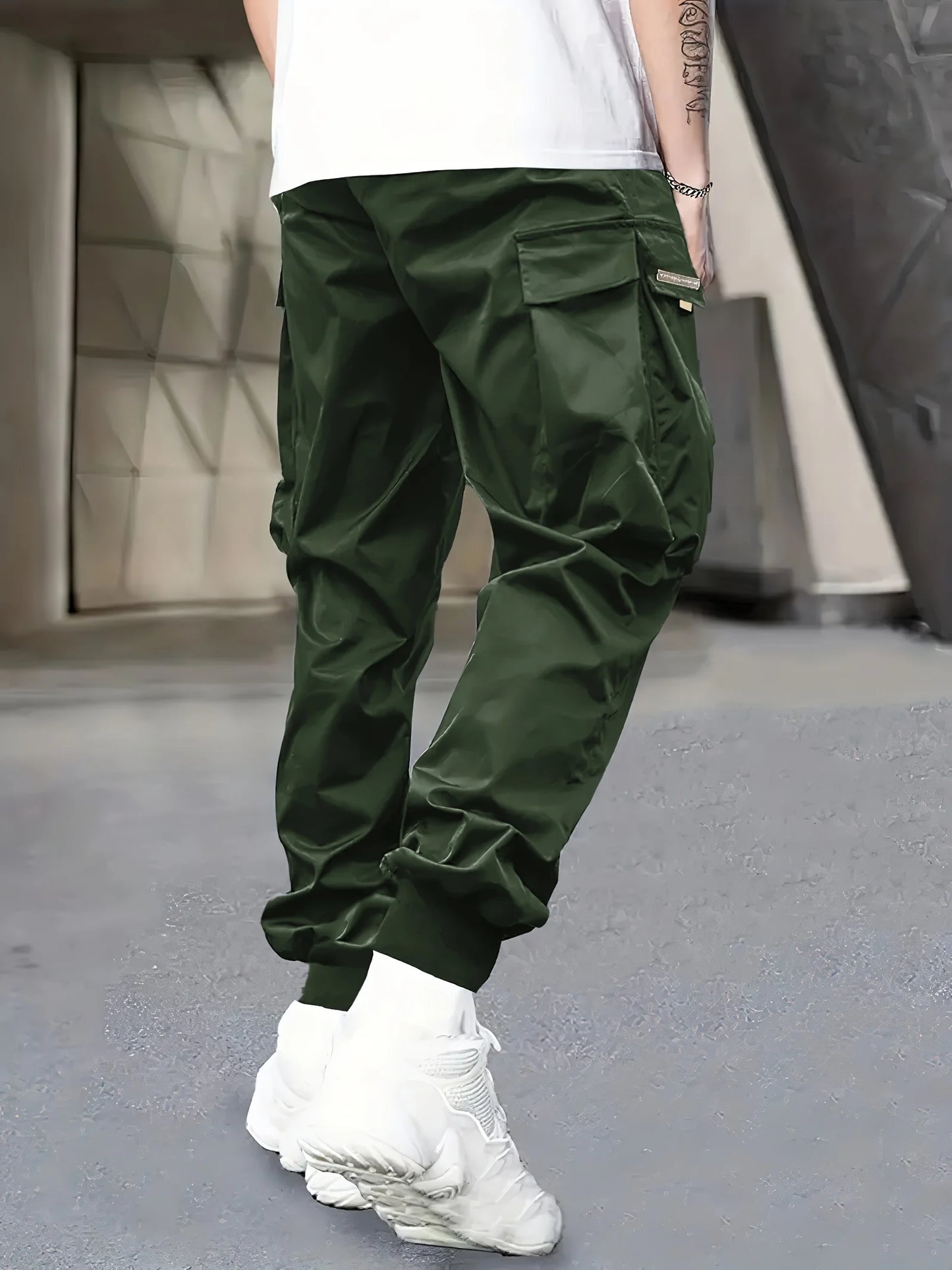 Pantalón Cargo Hombre Casual - Pantalón Outdoor Ligero Deportivo