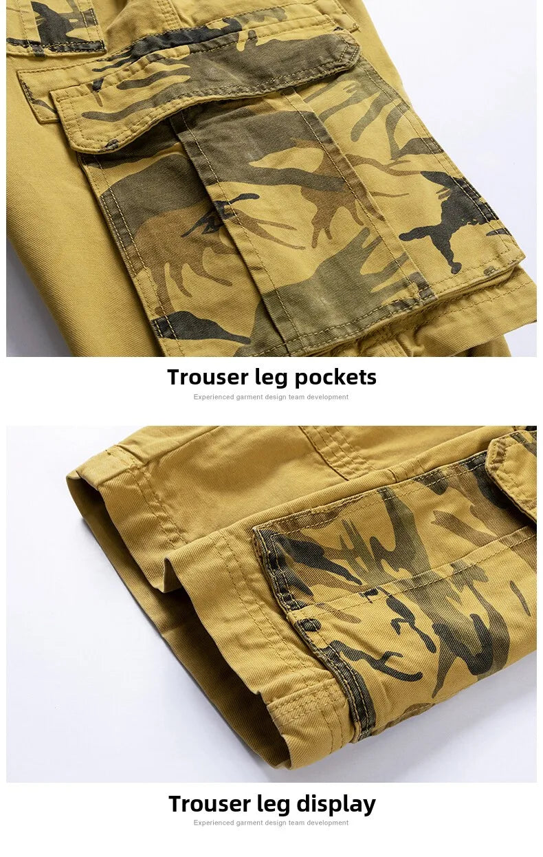 Shorts Trabajo Hombre Outdoor - Pantalones Casuales Senderismo Verano 2025