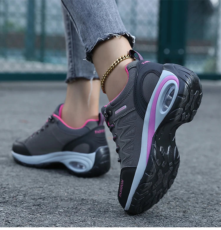 Sneakers Tacón Mujer 2025 - Zapatillas Vulcanizadas Casual Otoño