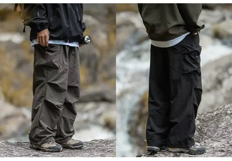 Pantalón Cargo Hombre Verano - Pantalón Paracaidista Outdoor Hiking