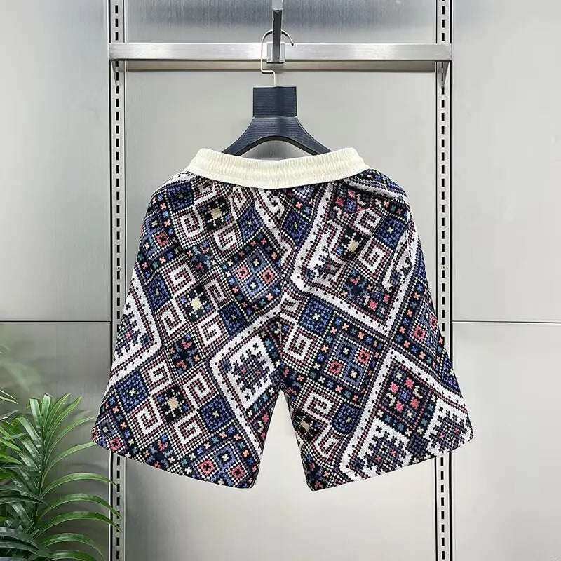 Bermudas Playa Hombre Y2K - Shorts Baggy Estilo Urbano Verano