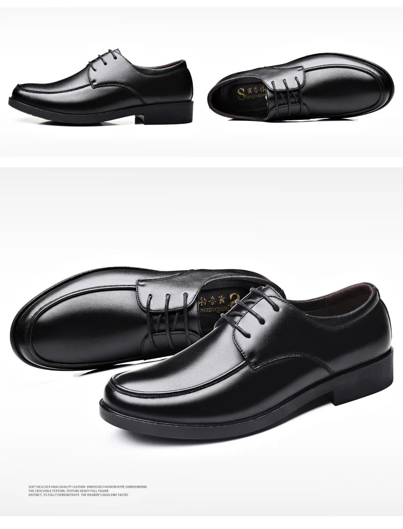 Zapatos Vestir Hombre Cuero Italiano - Elegantes Business Casual Lujo Formales