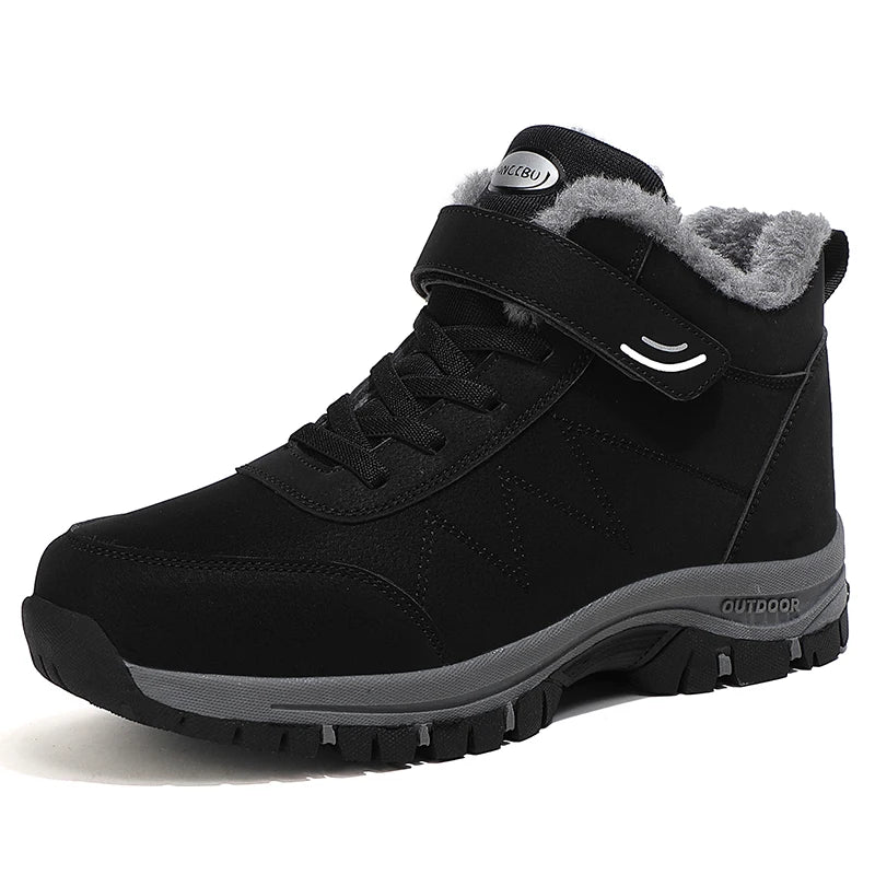 Botas Hombre Nieve Impermeables - Cálidas Invierno Senderismo Outdoor Montaña Escalada Sneaker Trekking