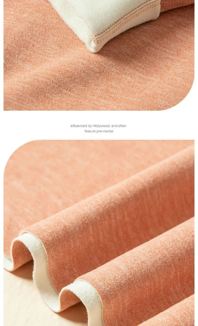 Ropa Interior Térmica Mujer Invierno - Conjunto Camiseta Pantalón Terciopelo Cálido