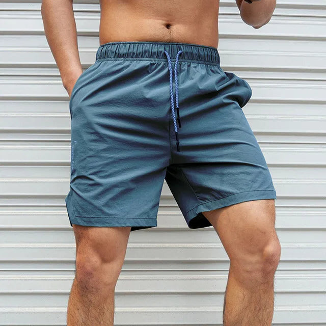 Shorts Ligeros Hombre Running - Pantalones Fitness Secado Rápido Sentadillas