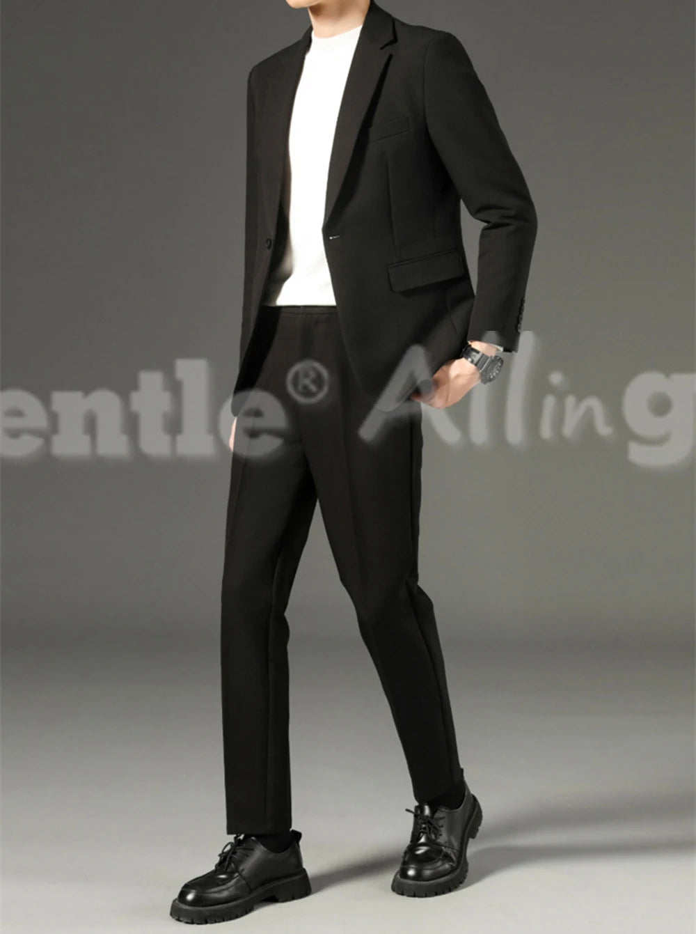 Traje Hombre Classic Fit 2 Piezas - Blazer y Pantalón Formal Business Boda Oficina