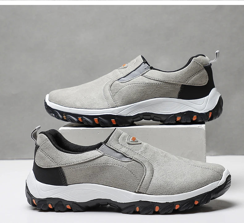 Zapatos Hombre Cómodos Casual - Walking Sneakers Slip-On Loafers Ligeros Mocasines