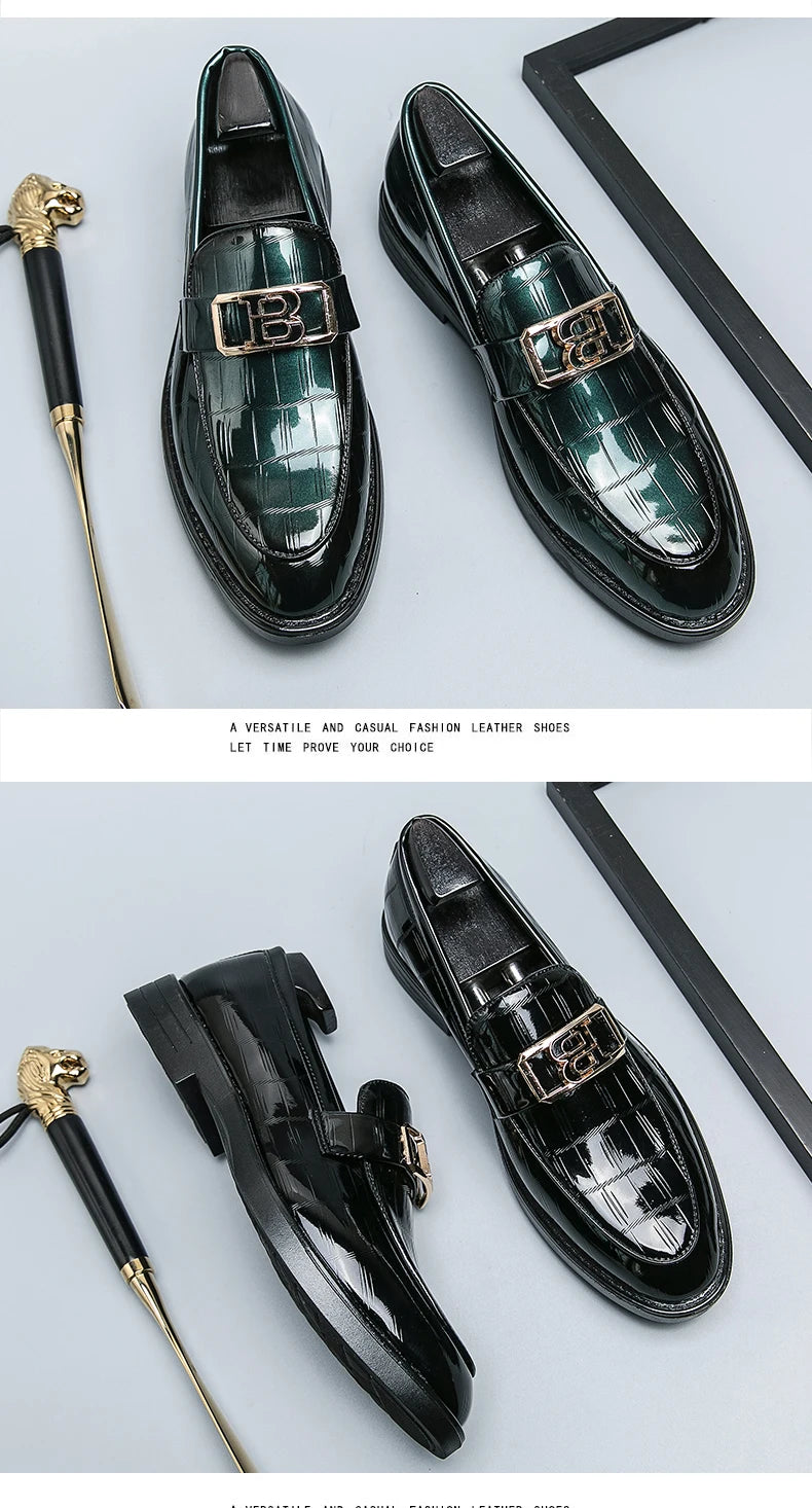 Zapatos Profesionales Hombre Vestir - Casual Cuero Sneakers Ligeros Fashion Luxury Formales