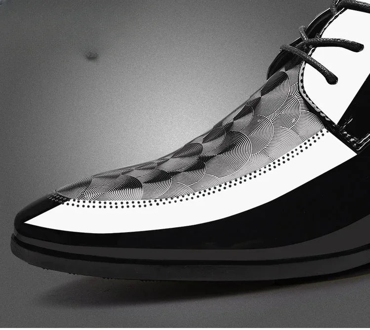 Zapatos Hombre Cuero Business 2025 - Mocasines Elegantes Boda Vestir Formales