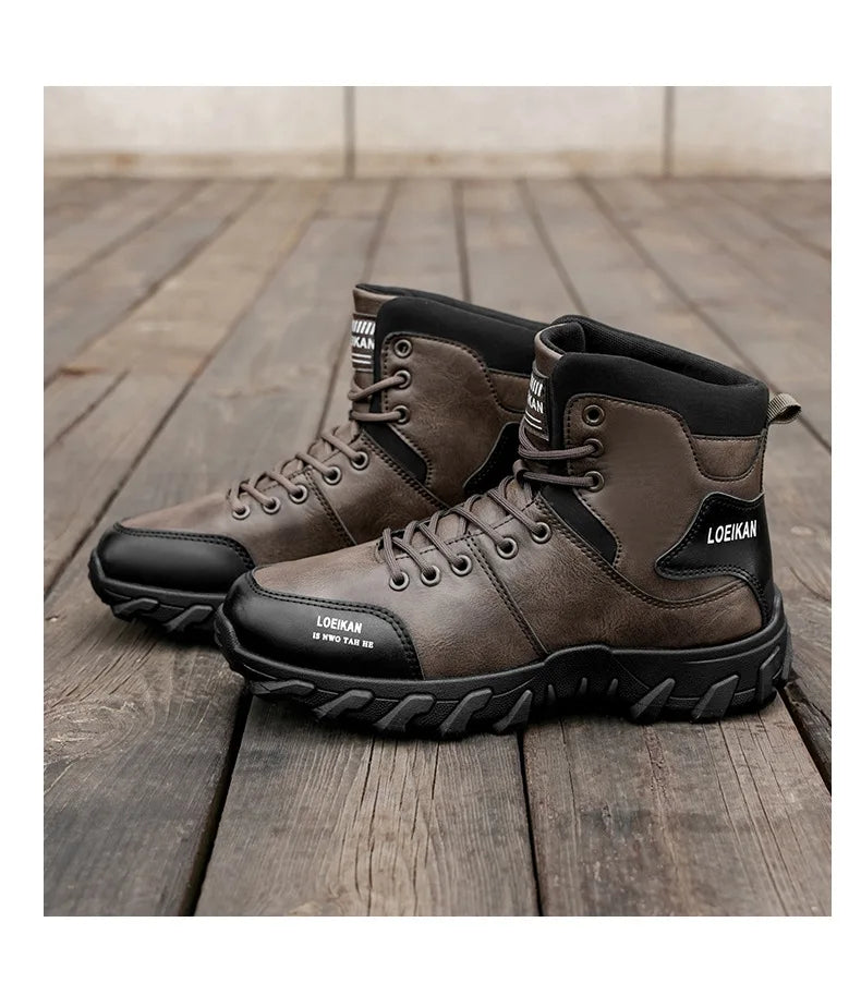 Botas Hombre Montañismo Deportivas - Casual Outdoor Senderismo Trendy Fashion Street Versátiles