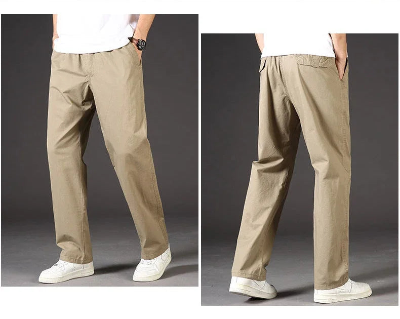 Pantalón Cargo Hombre Algodón - Pantalón Trabajo Verano 6XL