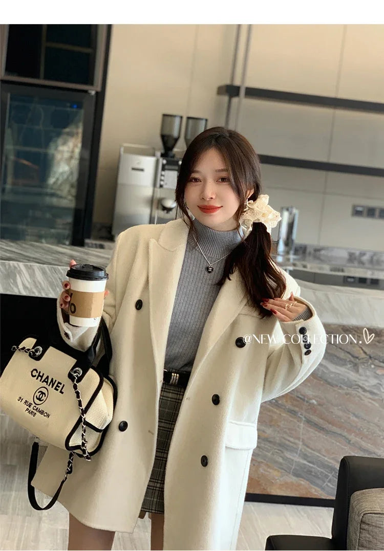 Suéter Mujer Térmico Forro Terciopelo - Jersey Cuello Alto Invierno