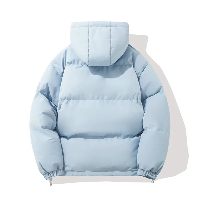 Chaqueta Puffer Mujer Cálida - Chaqueta Capucha Cremallera Algodón