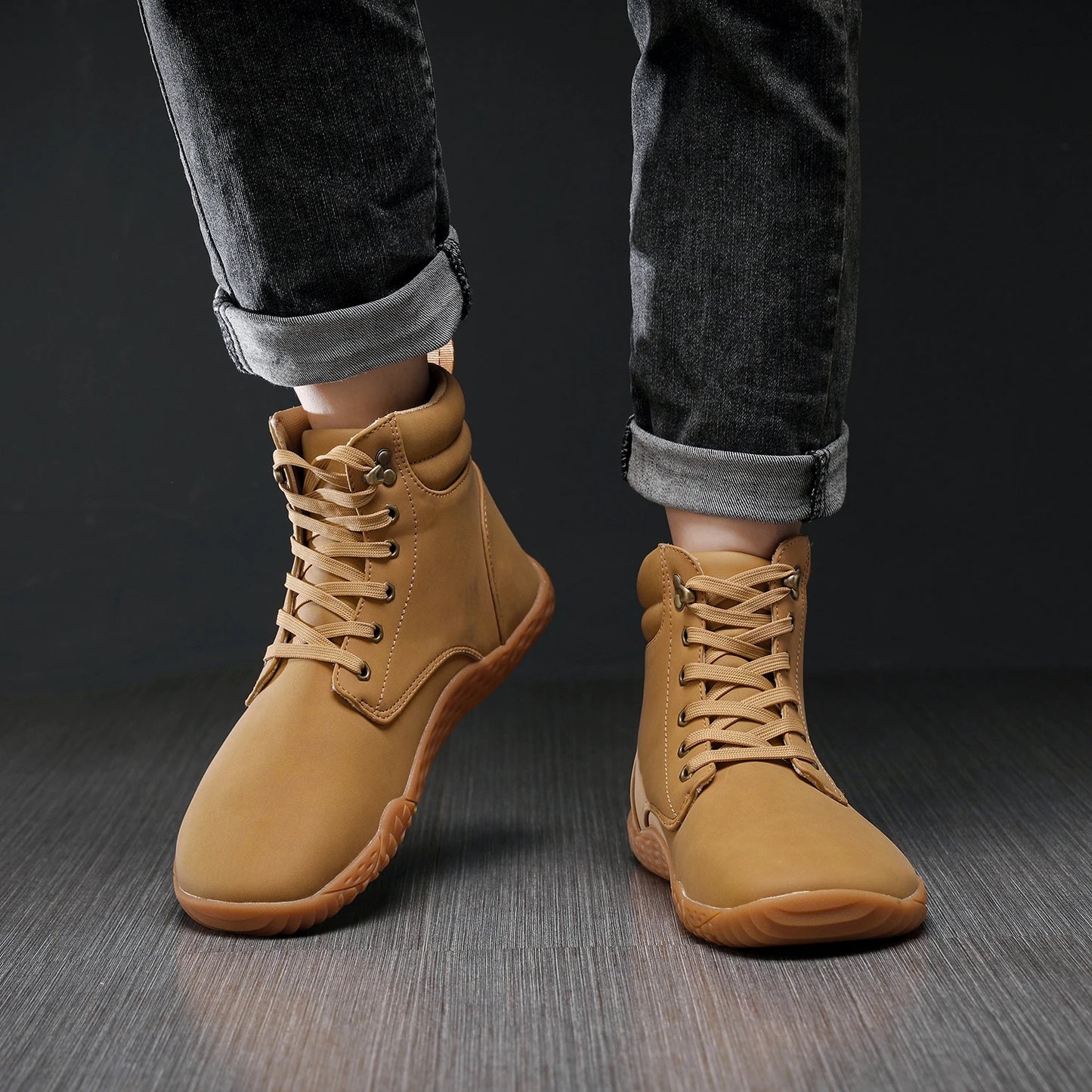 Zapatos Hombre Barefoot Anchos - Outdoor Trail Running Minimalistas Walking Resistentes Agua Antideslizantes