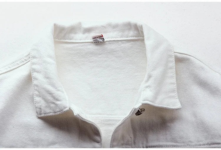 Chaqueta Denim Mujer Boyfriend - Jacket Jeans Oversize Colores 2023