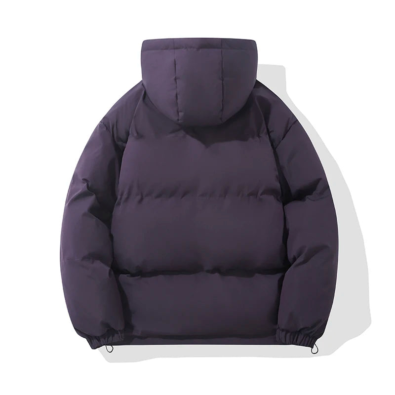 Chaqueta Puffer Mujer Cálida - Chaqueta Capucha Cremallera Algodón
