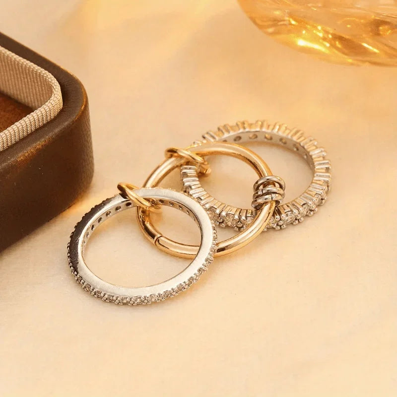 Anillo Apilable Elegante Mujer - Trendy Fashion Lovers Boda