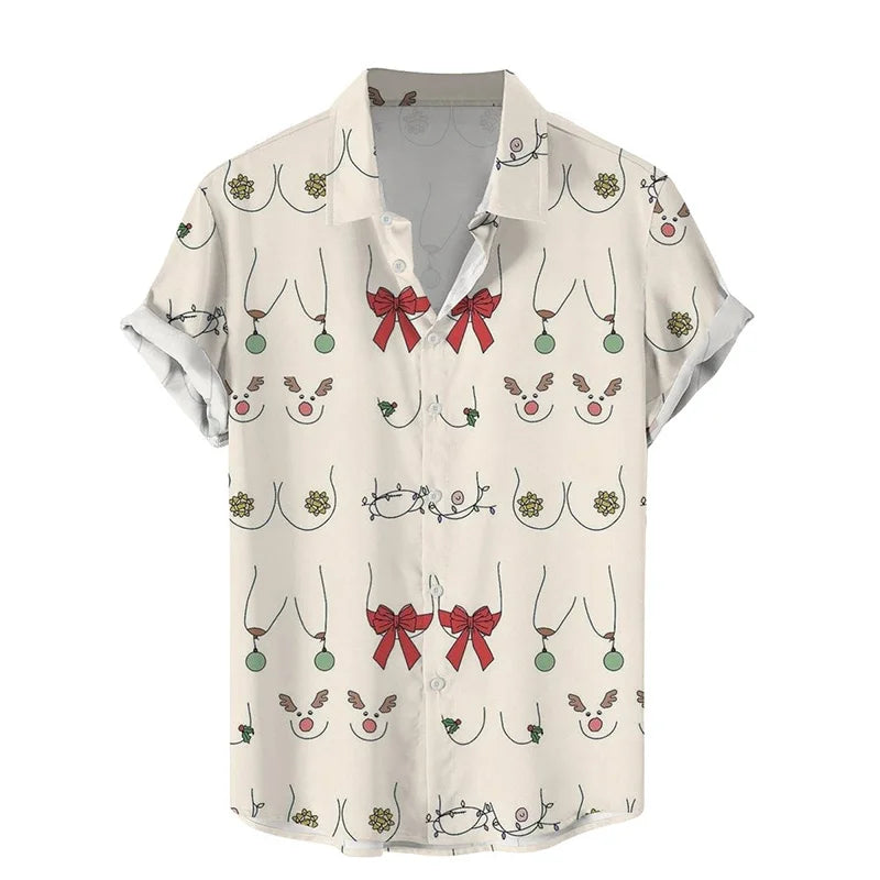 Camisa Hawaiana Hombre Verano - Manga Corta Casual Fashion Suelta Transpirable