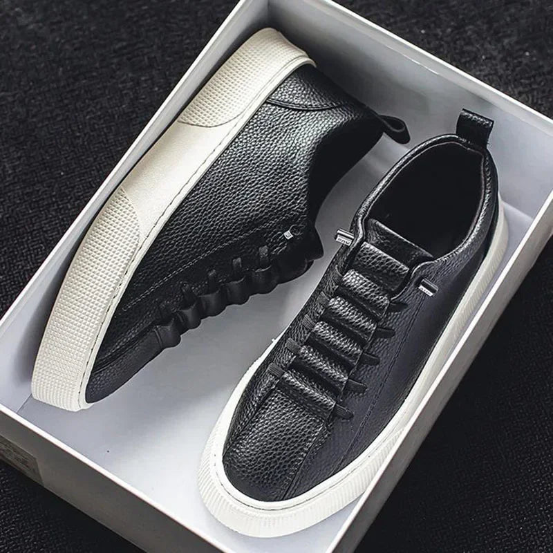 Sneakers Blancos Hombre 2024 Primavera - Zapatillas Casual Running Deportivas Planas