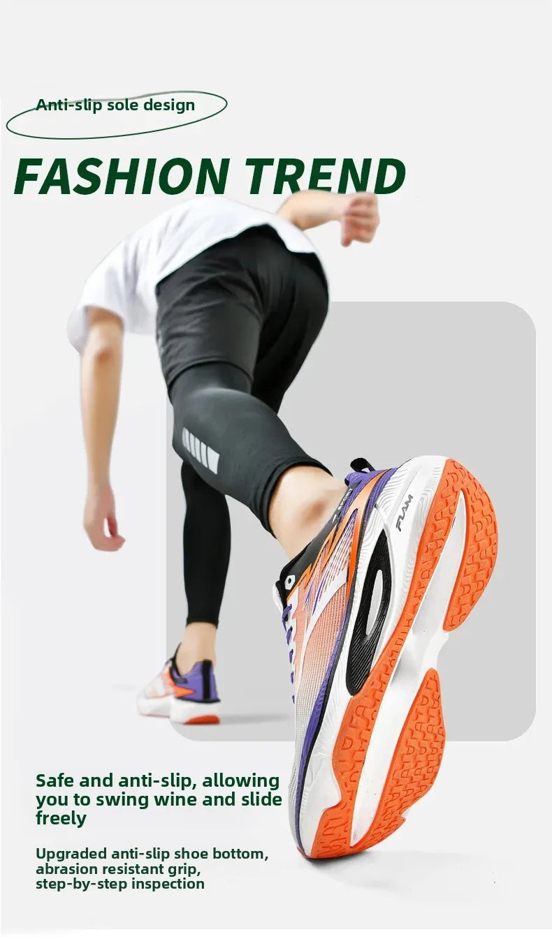 Zapatillas Marathon Profesionales Placa Carbono - Running Competición Verano