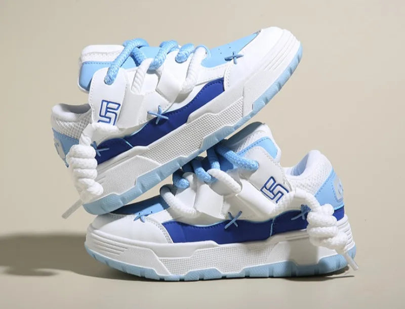 Sneakers Chunky Unisex Suela Gruesa - Zapatillas Casual Versátiles Hombre Mujer