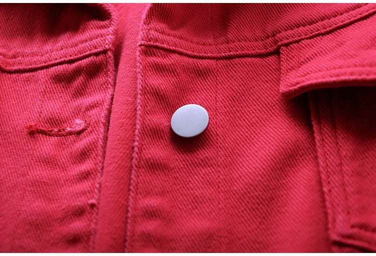 Chaqueta Denim Mujer Boyfriend - Jacket Jeans Oversize Colores 2023