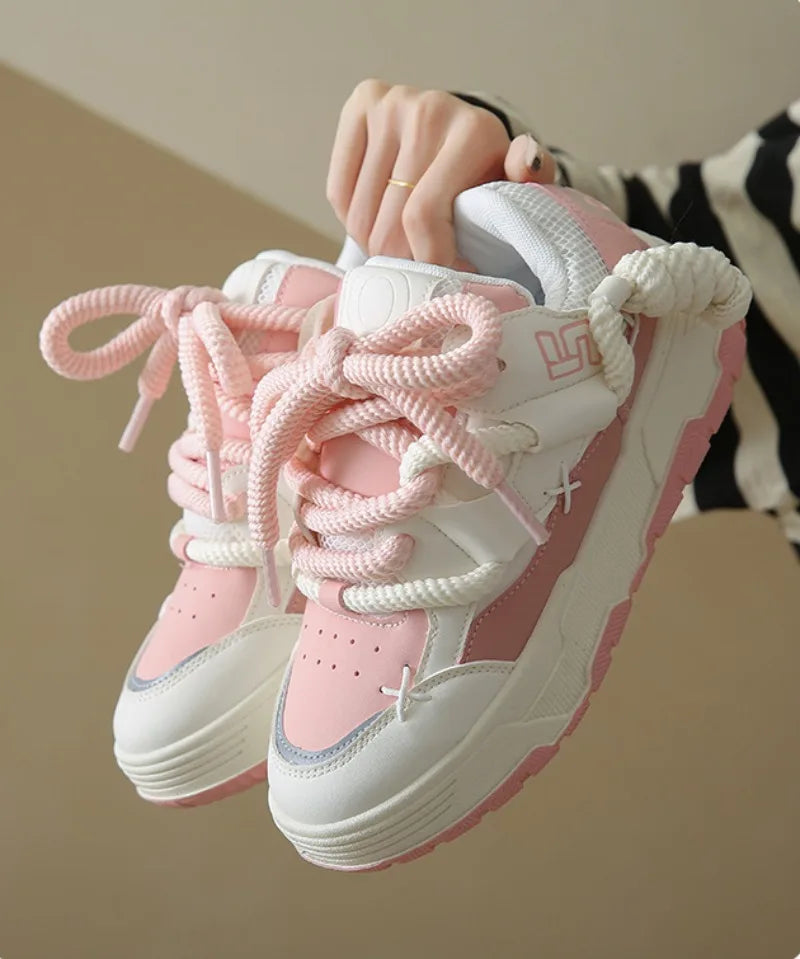 Sneakers Chunky Unisex Suela Gruesa - Zapatillas Casual Versátiles Hombre Mujer