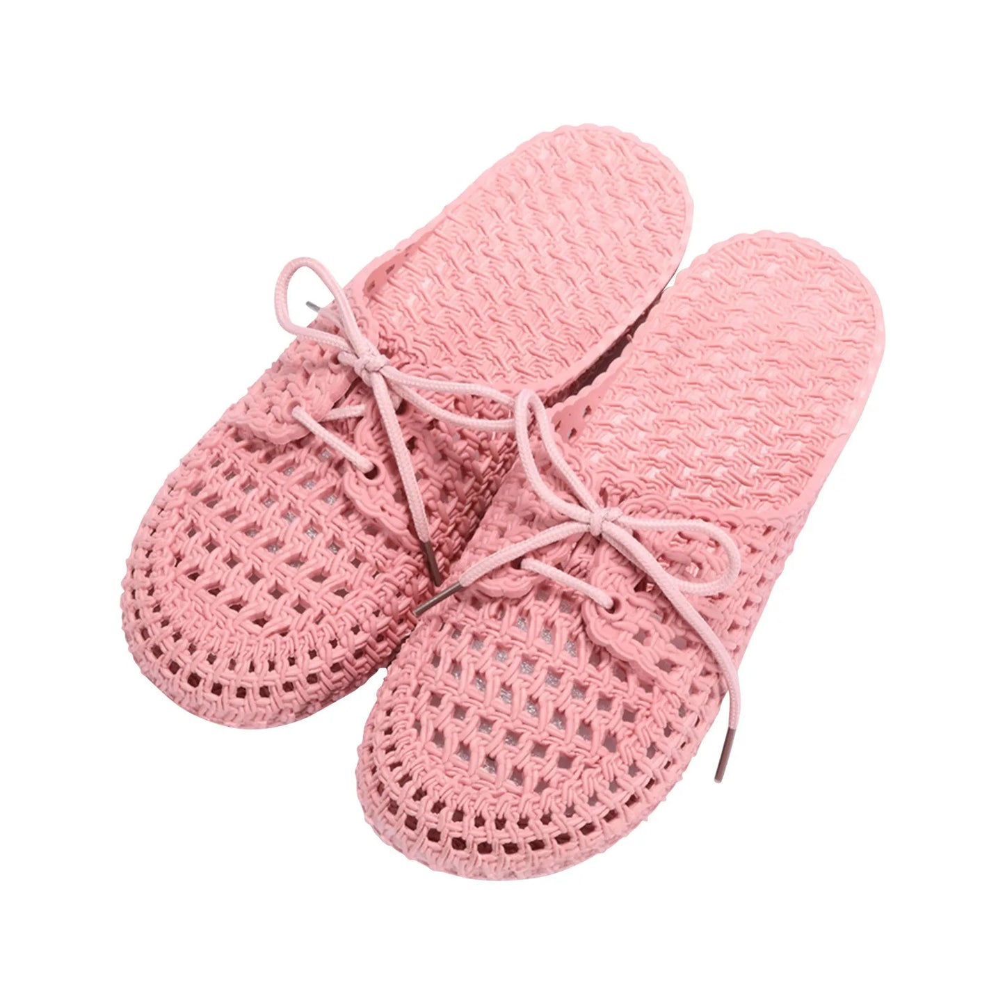 Sandalias Cordones Mujer Planas - Chanclas Playa Verano Antideslizantes Casa