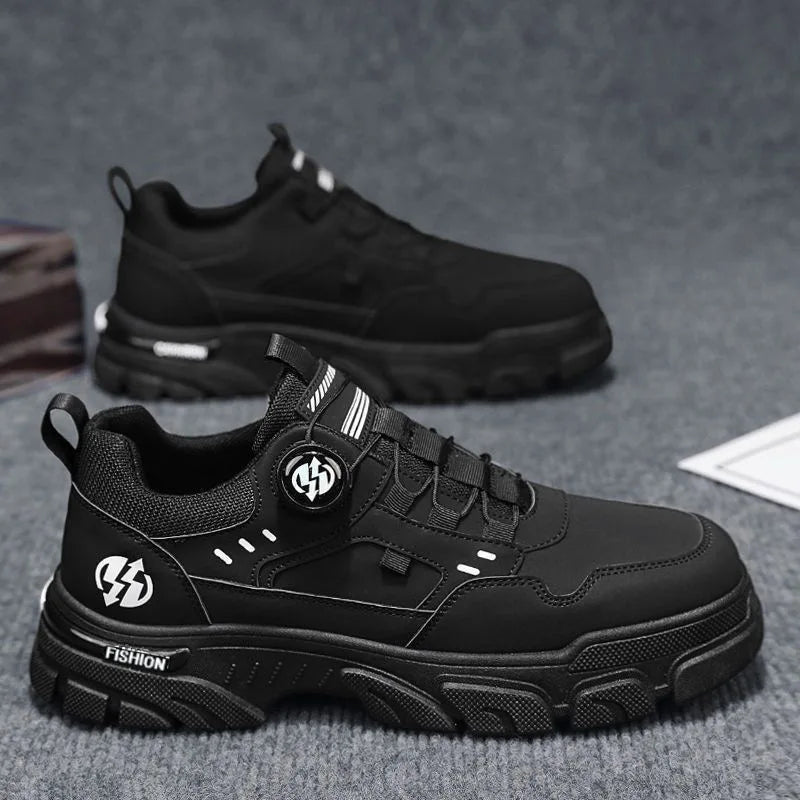 Botas Hombre High-Top Montañismo - Outdoor Antideslizantes Casual Viaje Fashion Versátiles Cómodas Senderismo