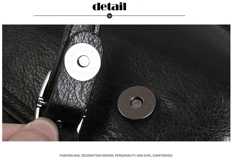 Mochila Cuero 2023 Alta Calidad Fashion - Estudiante Business Portátil Escolar Coreana