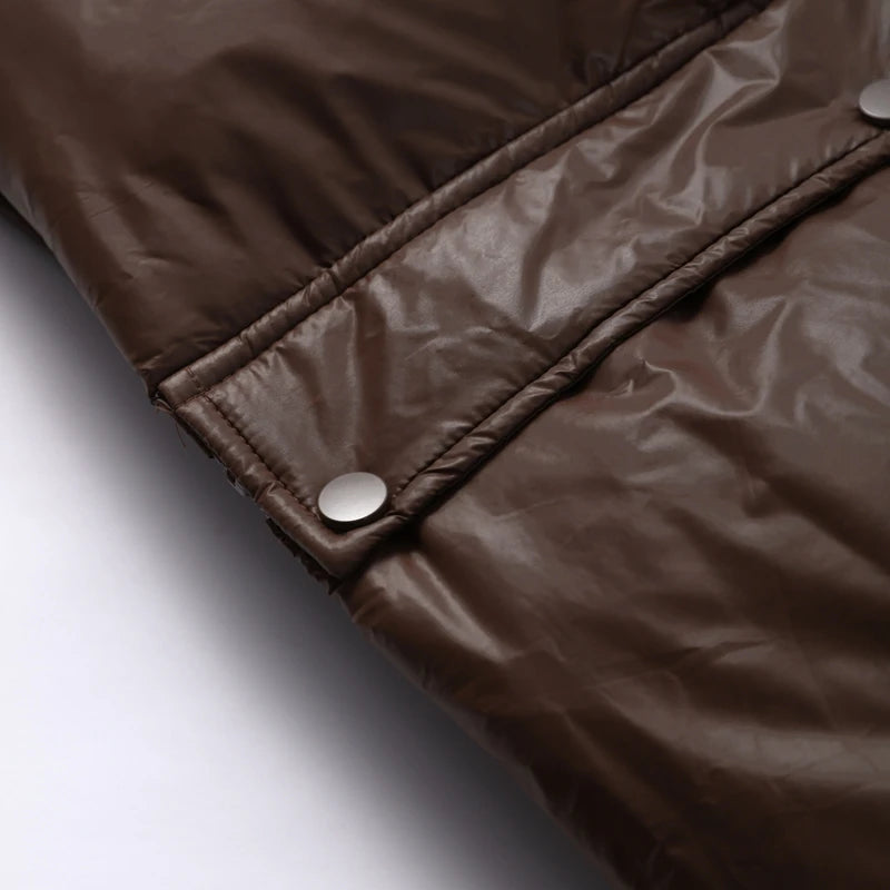 Chaqueta Mujer Cremallera Capucha - Chaqueta Acolchada Bolsillos Oversize 2025