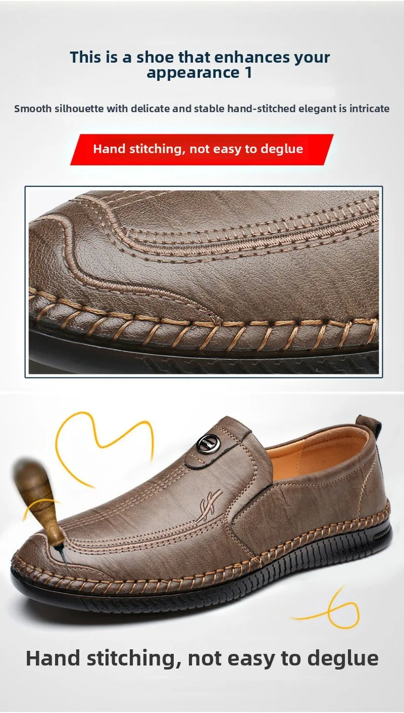 Zapatos Hombre Business Cuero - Vestir Clásicos Fashion Artesanales Conducción Loafers Mocasines