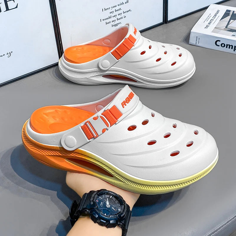 Sandalias Hombre Deportivas Playa Verano - Chanclas Antideslizantes Exterior