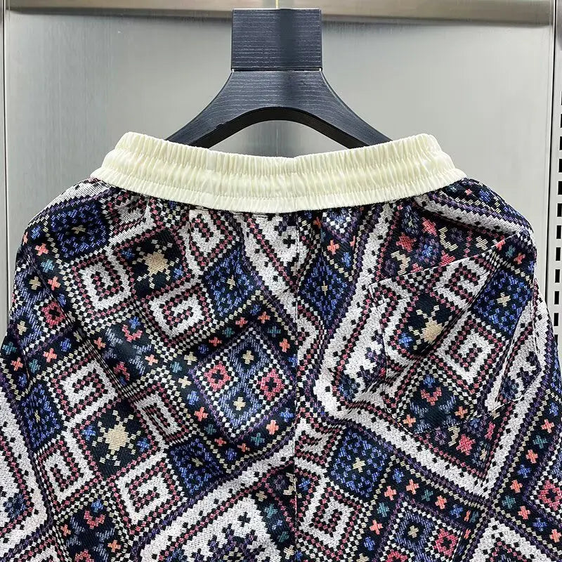 Bermudas Playa Hombre Y2K - Shorts Baggy Estilo Urbano Verano