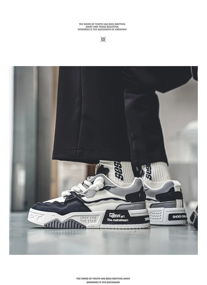 Sneakers Hombre Fashion Otoño - Suela Suave Cómodas Running Tenis Masculino