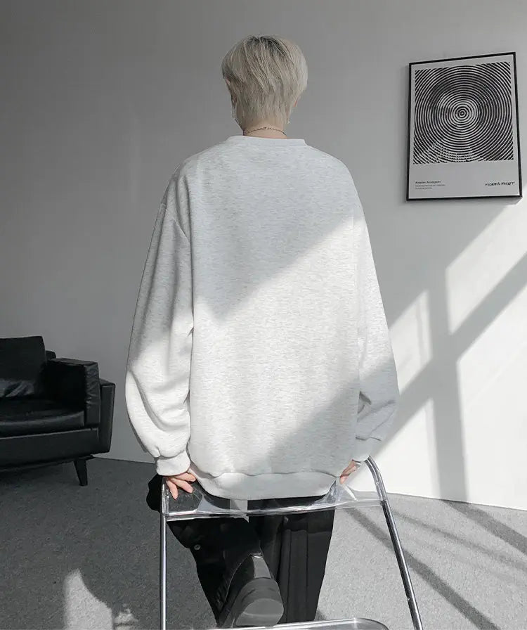 Sudadera Hombre Otoño Invierno - Hoodie Cuello Redondo Casual Outdoor