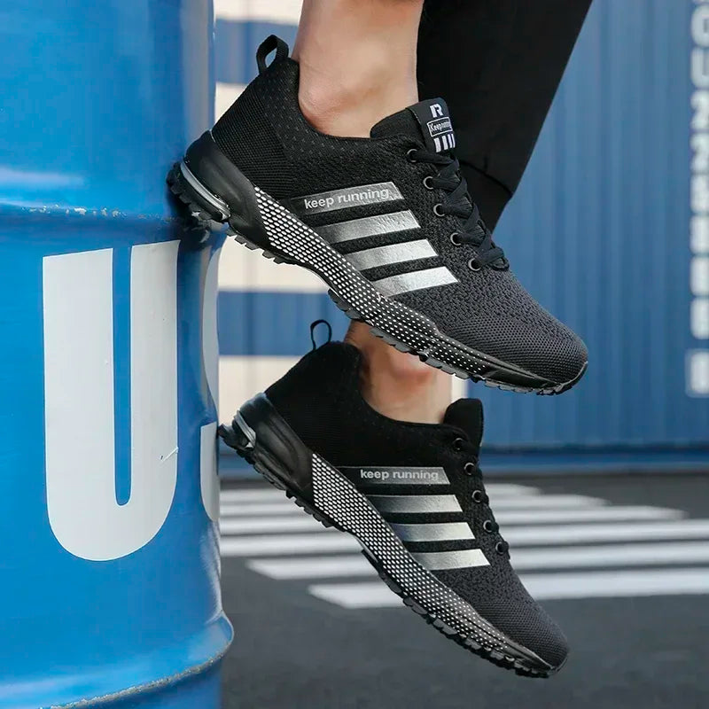 Zapatillas Hombre Primavera Verano 2025 - Sneakers Transpirables Malla Coreanas Ligeras