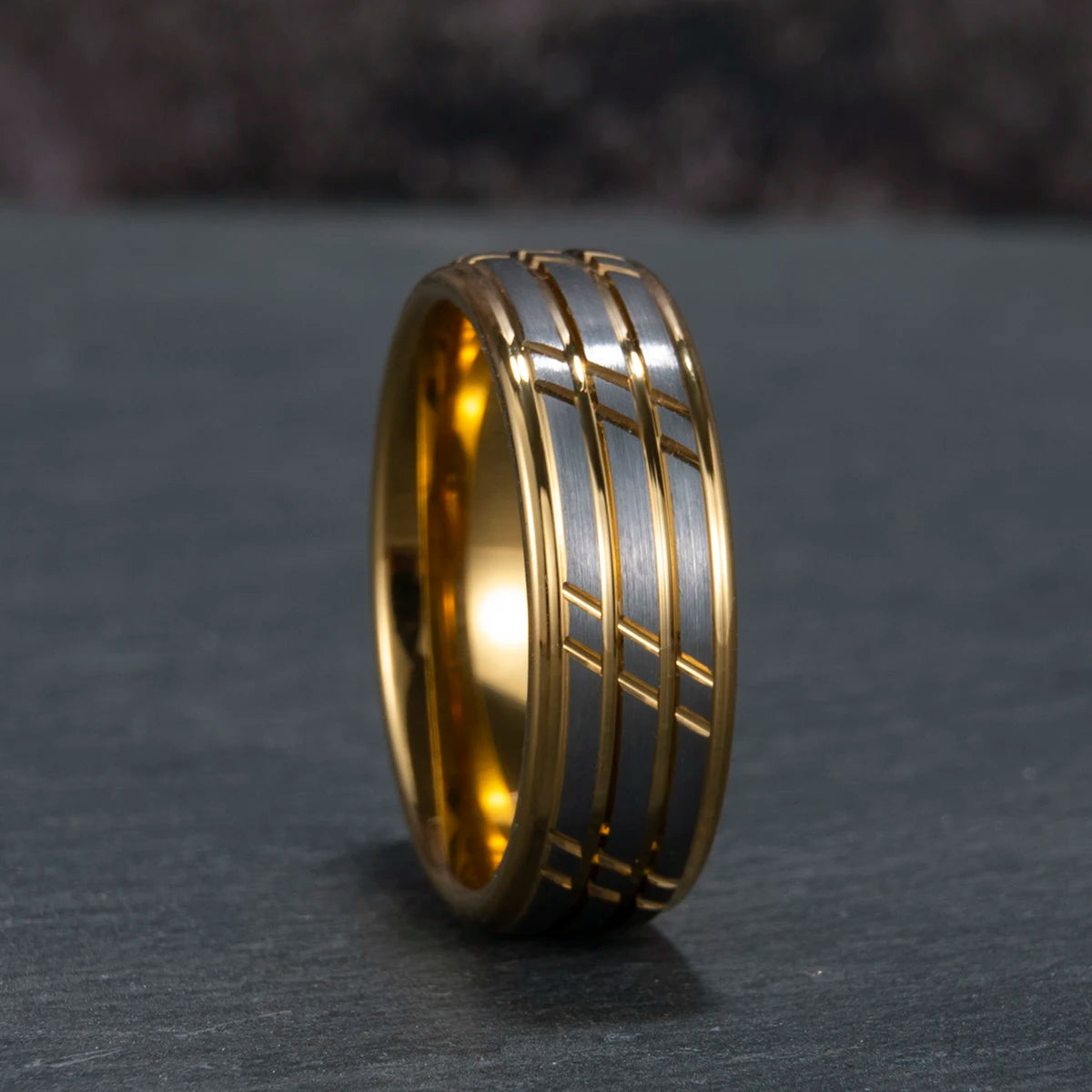 Anillo Vintage Hombre - Estilo Retro Punk Lujo