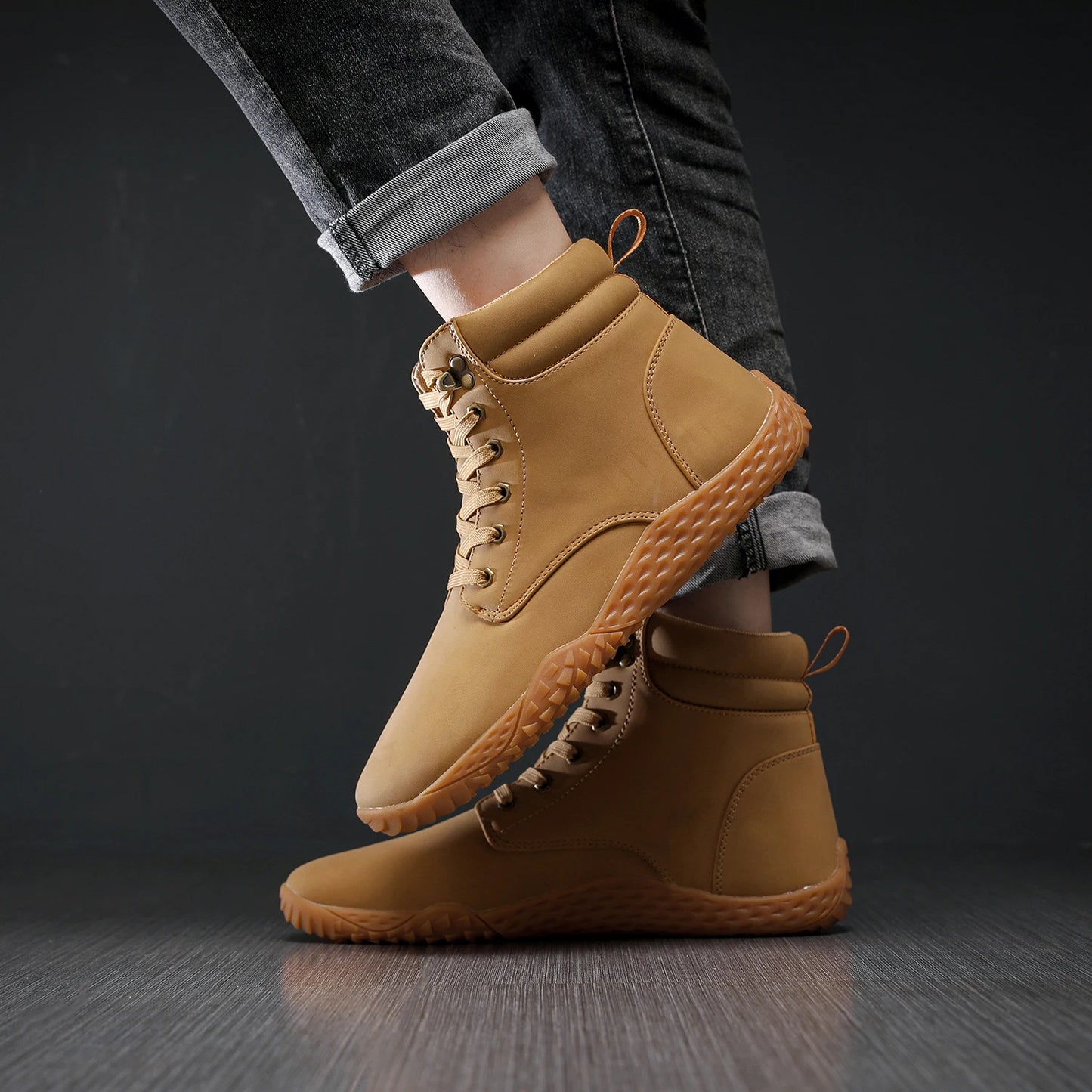 Zapatos Hombre Barefoot Anchos - Outdoor Trail Running Minimalistas Walking Resistentes Agua Antideslizantes