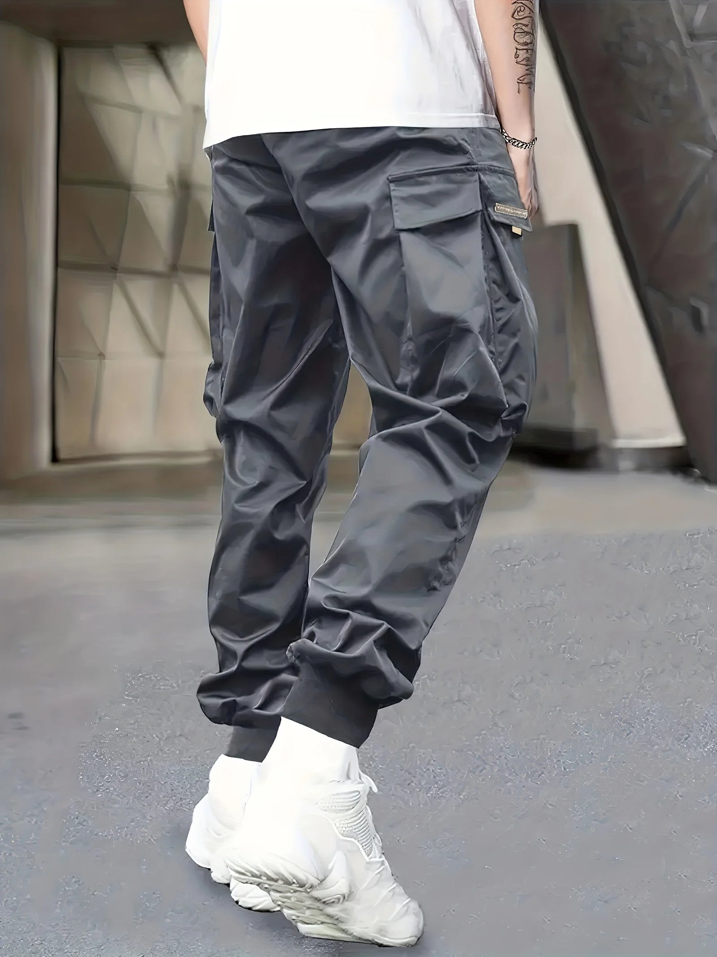 Pantalón Cargo Hombre Casual - Pantalón Outdoor Ligero Deportivo