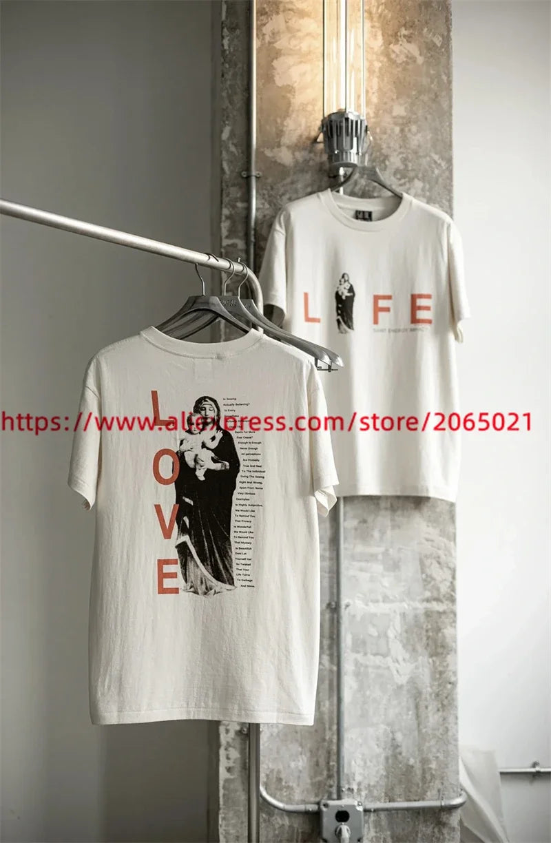 Camiseta Graffiti Saint Retro - Hombre Mujer Vintage Washed