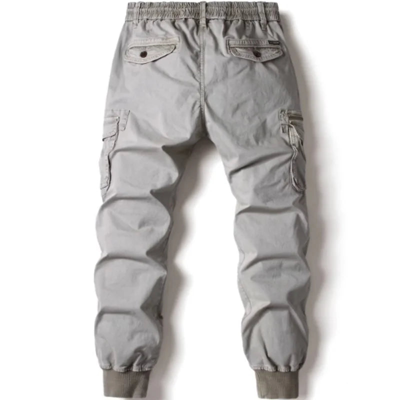 Pantalones Cargo Hombre Jogging - Algodón Largo Tácticos Militares