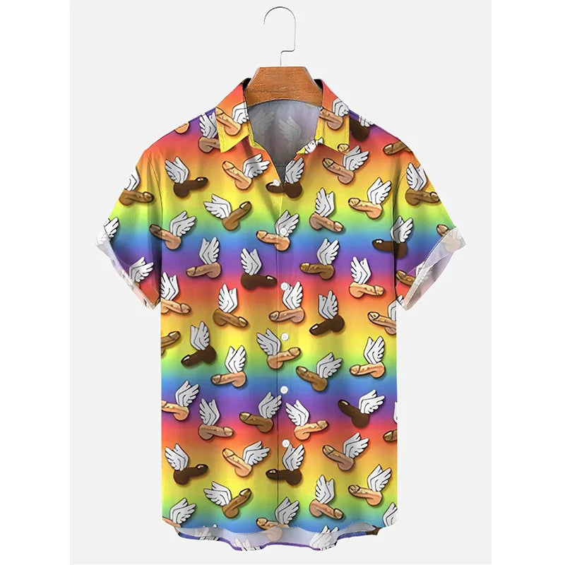 Camisa Hawaiana Hombre Verano - Manga Corta Casual Fashion Suelta Transpirable