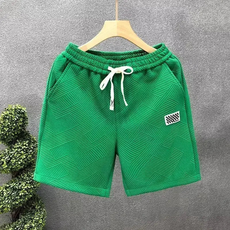 Shorts Deportivos Hombre Transpirables - Pantalones Cortos Running Cintura Elástica