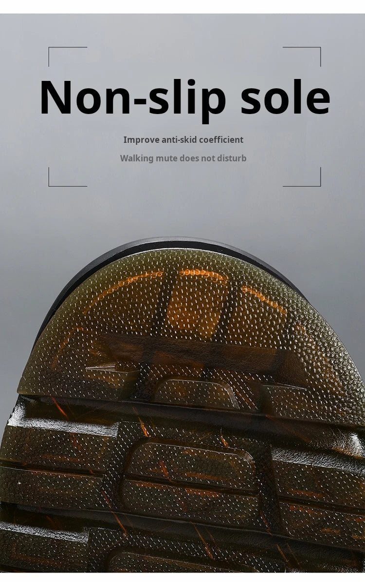 Sandalias Hombre Cuero Fashion - Casual Verano Playa Antideslizantes Zuecos Clásicos