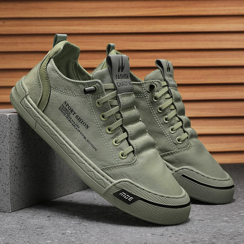 Zapatillas Hombre Casual 2025 - Sneakers Canvas Outdoor Walking Cómodas
