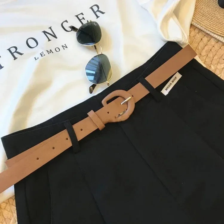 Pantalón Cargo Mujer Pierna Ancha - Pantalón Verano Cintura Alta