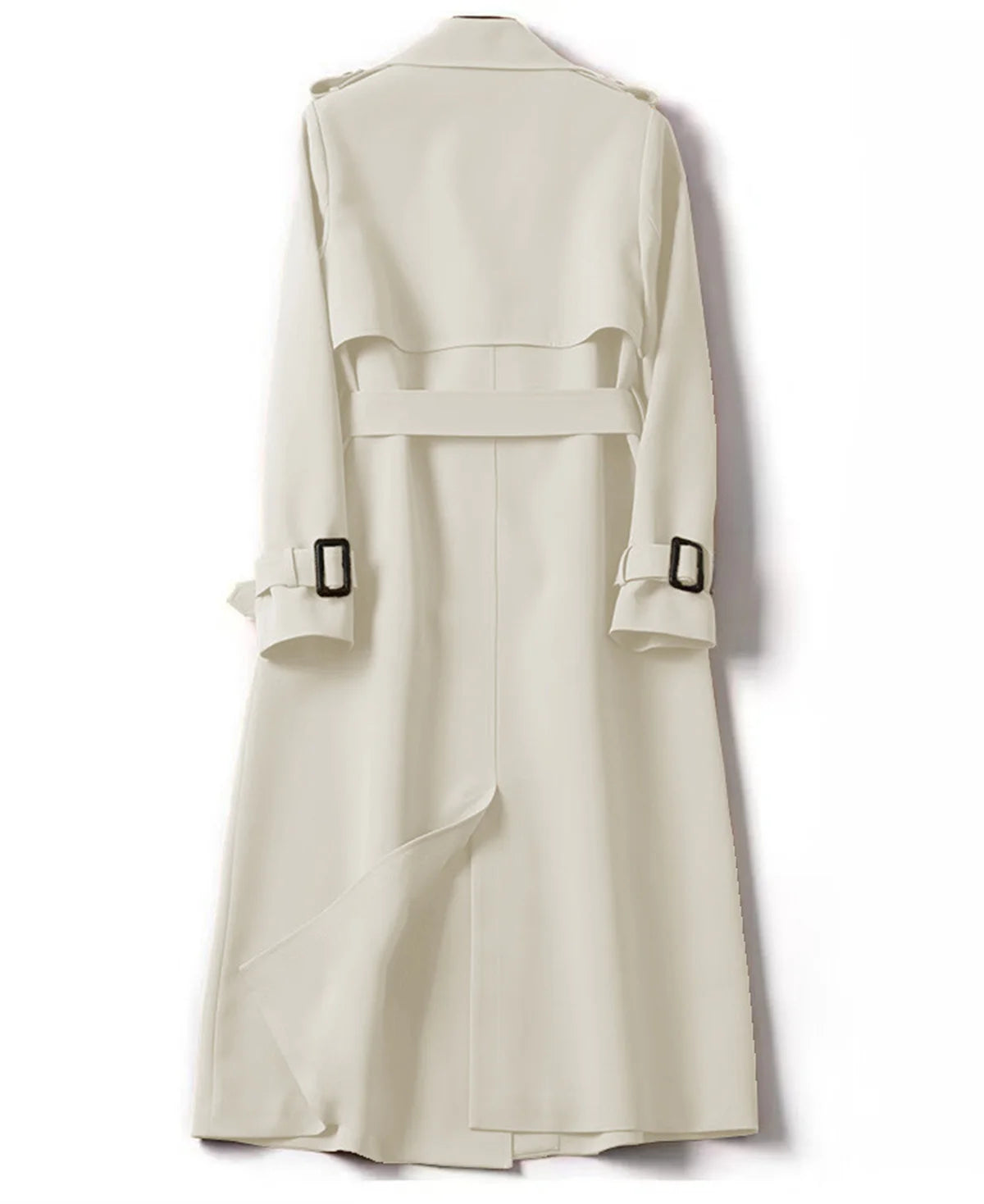 Trench Mujer Estilo Coreano - Gabardina Cinturón Primavera Otoño