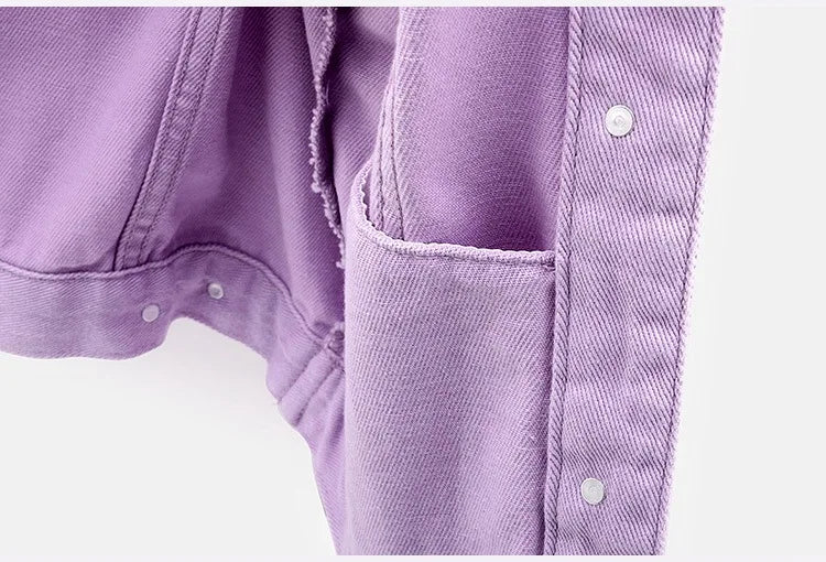 Chaqueta Denim Mujer Boyfriend - Jacket Jeans Oversize Colores 2023